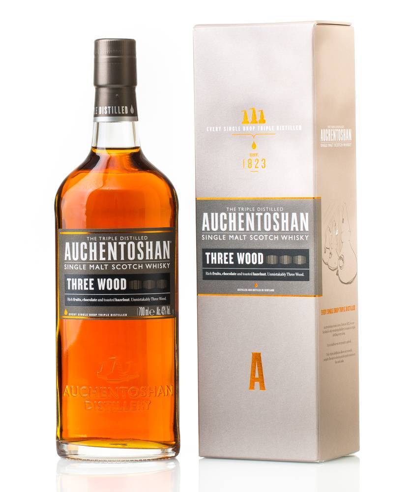 Catalog :: Whisky :: Scotch Whisky :: Single Malt :: Auchentoshan Three  Wood Single Malt Scotch Whisky