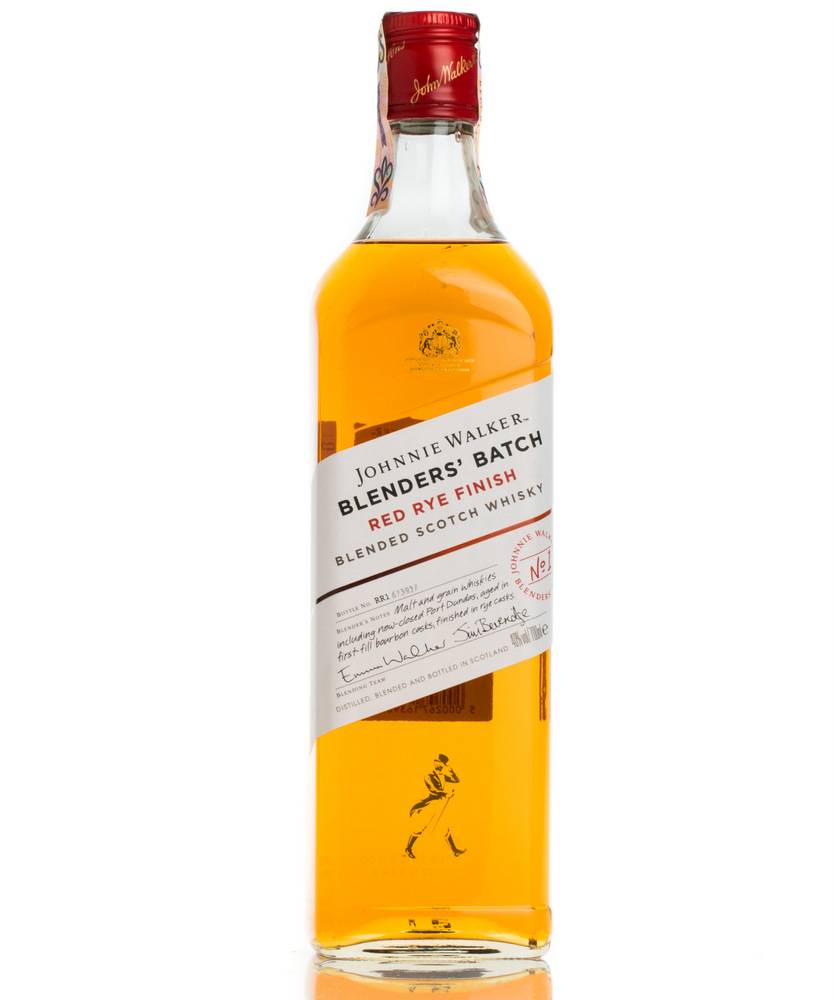zebra hoofdzakelijk Buiten Catalog :: Whisky :: Scotch Whisky :: Blended :: Johnnie Walker Blenders'  Batch Red Rye Finish Whisky